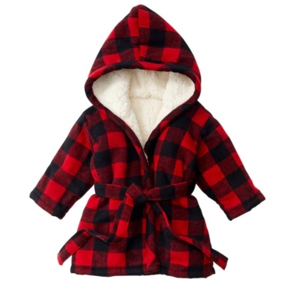 Baby Wool Sherpa Robe